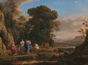 The Judgement of Paris Claude Lorrain